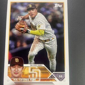 Ha-Seong Kim, San Diego Padres (Card #57) Topps, 2023.
